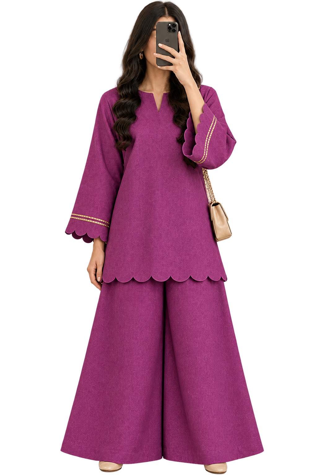 Royal pink co-ord set 